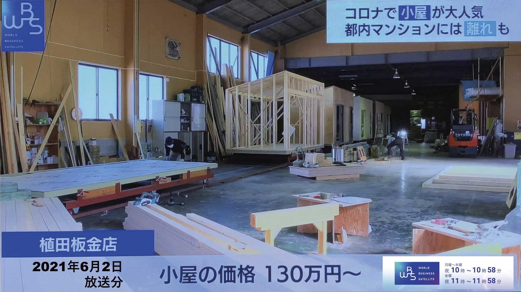 R3年6⽉2⽇テレビ東京「WBSワールドビジネスサテライト」