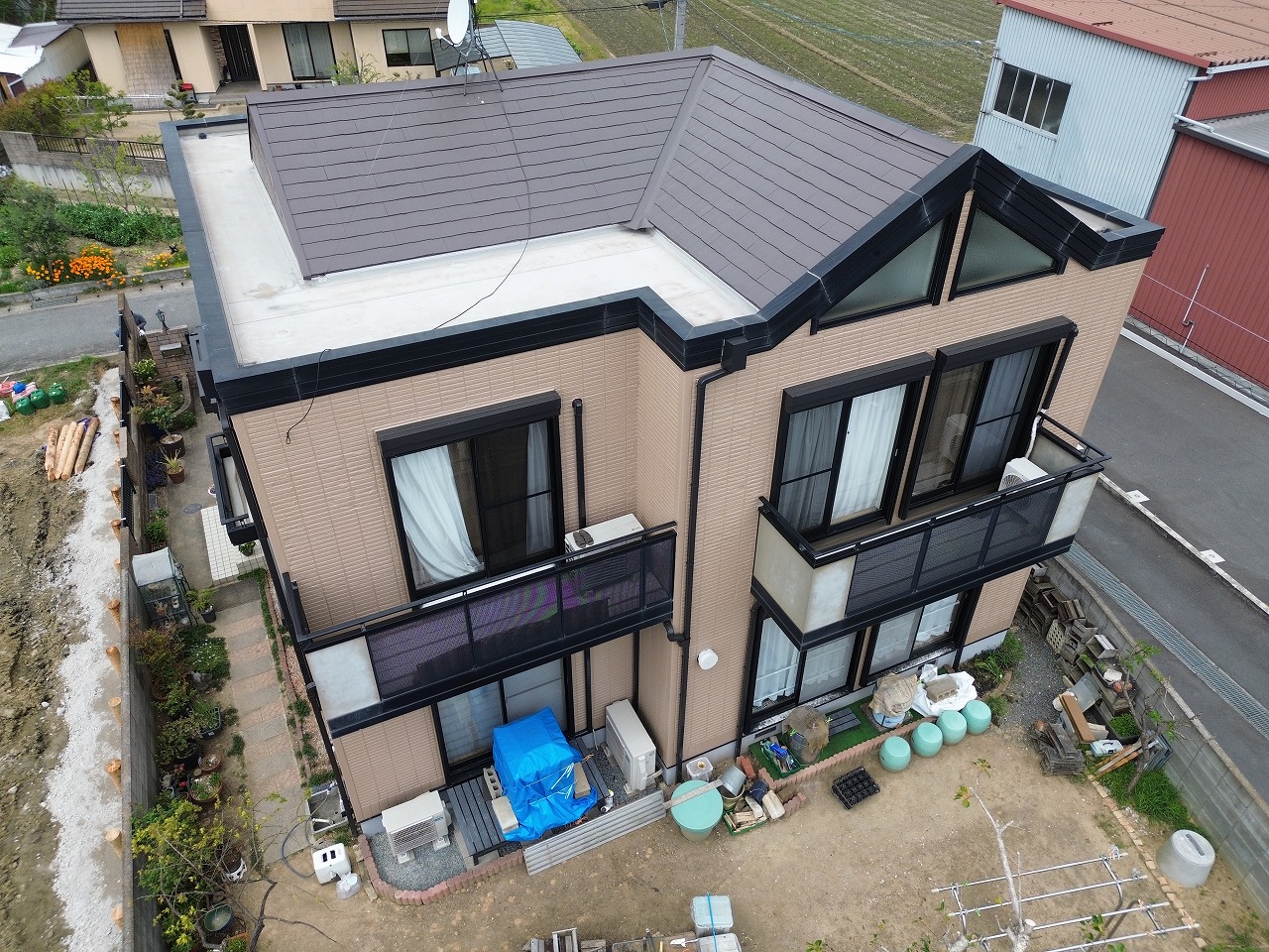 岡山市北区｜屋根・外壁塗装工事｜2026/07/30