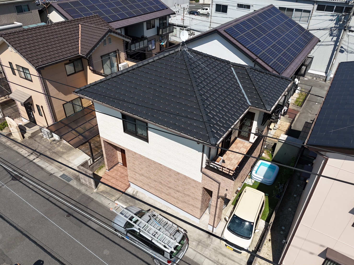 岡山市北区のA様邸　外壁塗装工事の施工事例